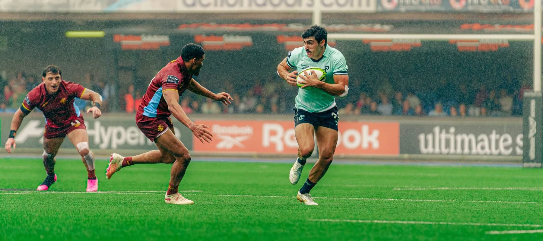Ultimate Sevens players in action